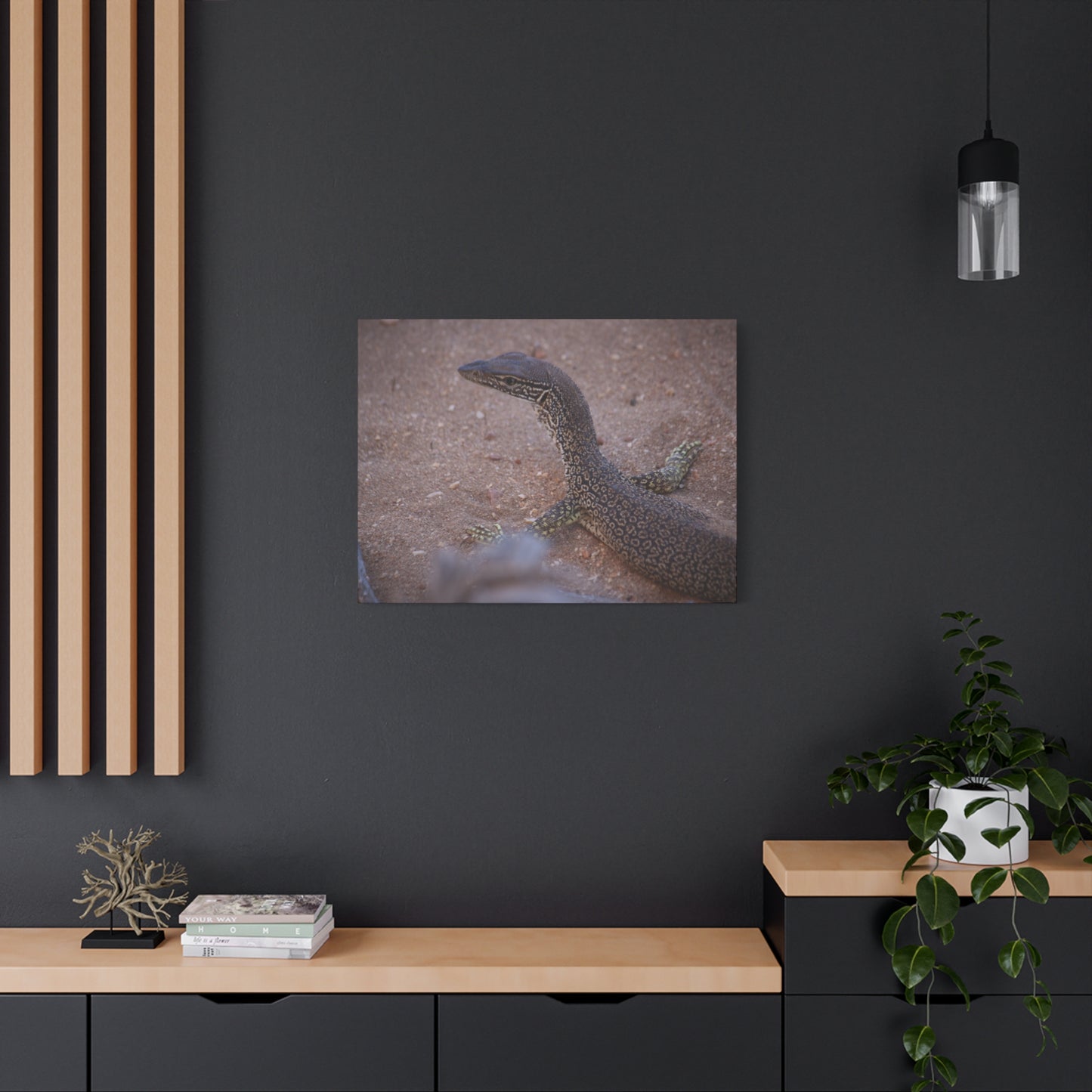 Monitor Canvas Print