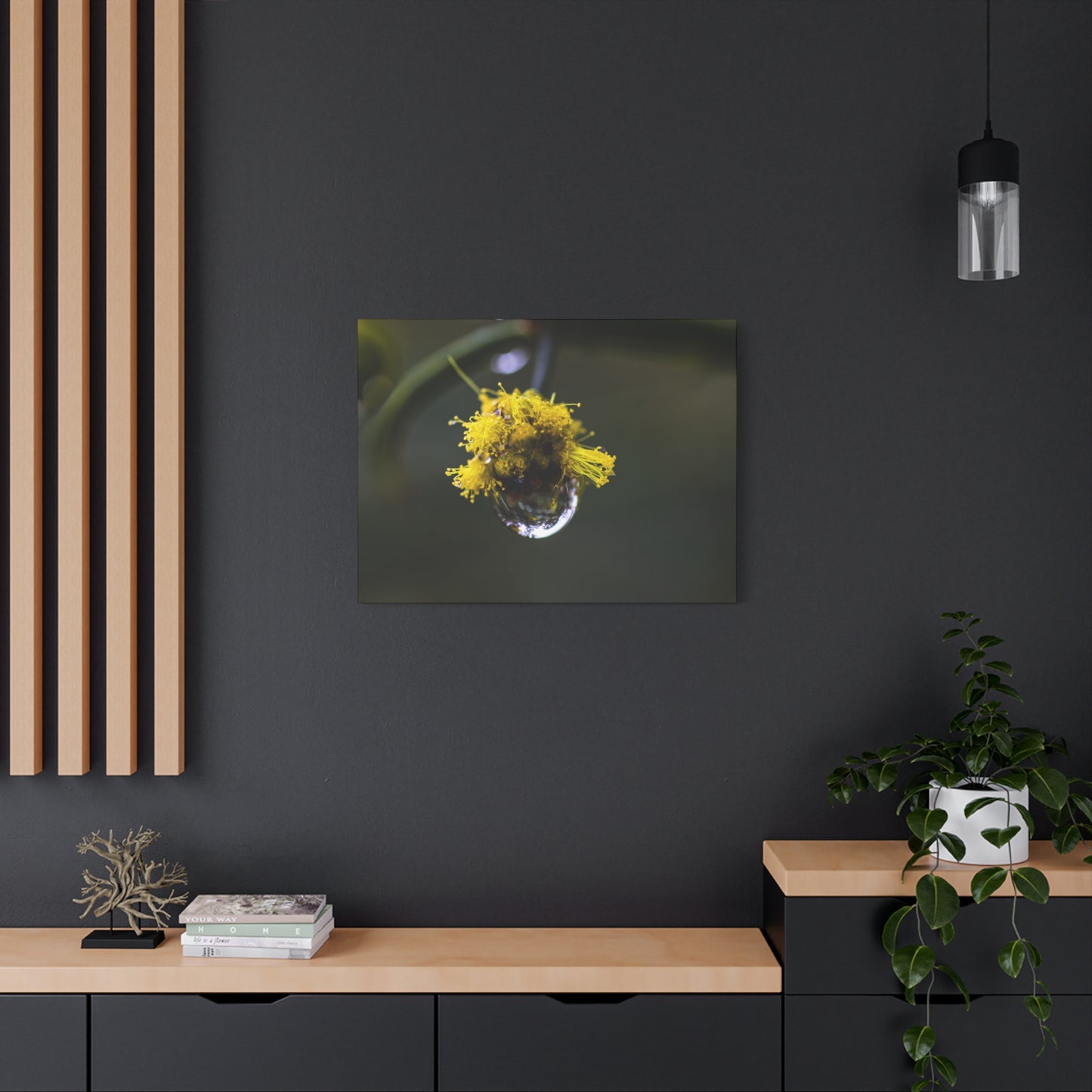 Droplets Canvas Print