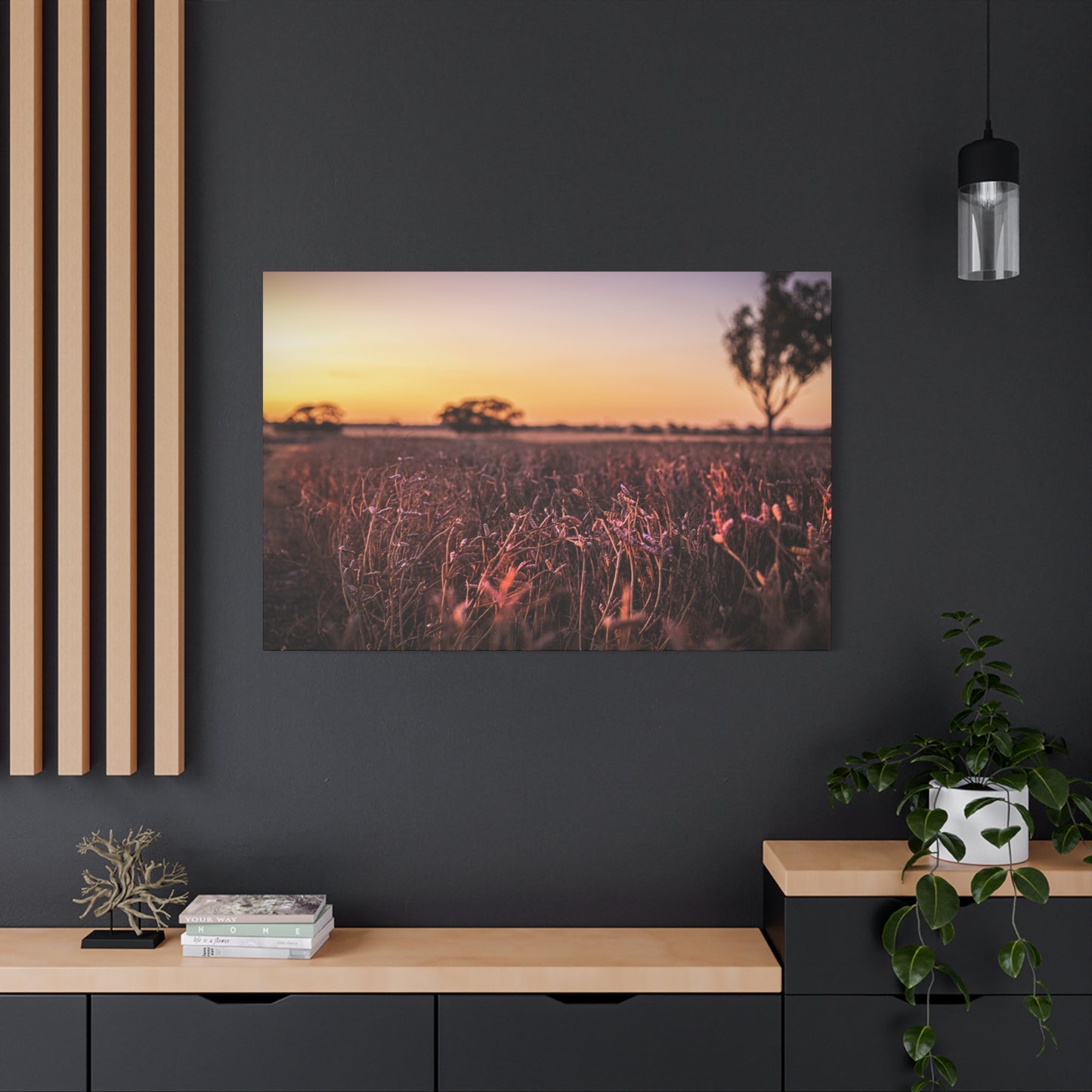 Paddock 2 Canvas Print