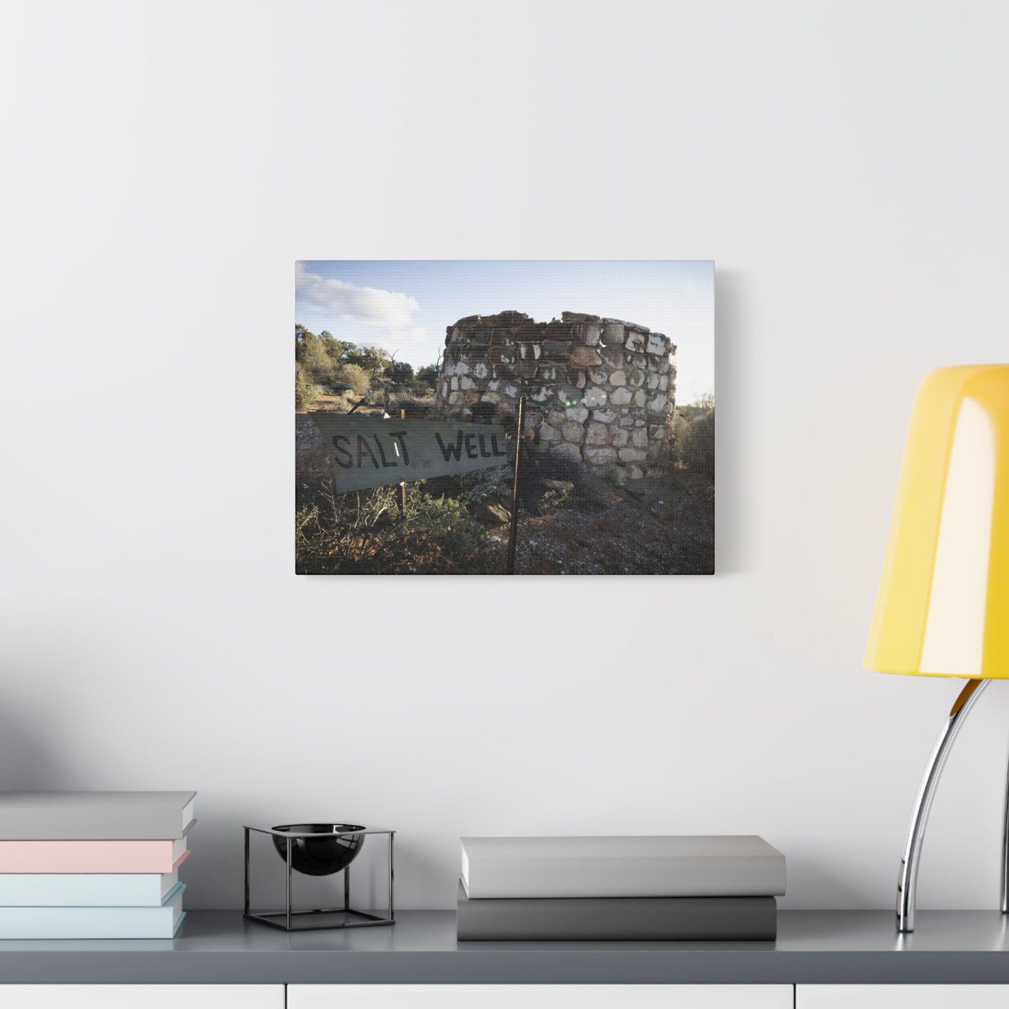 Salt Well Canvas Print