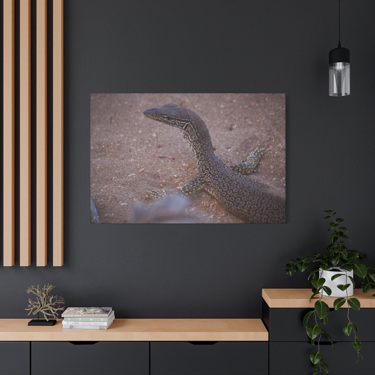 Monitor Canvas Print