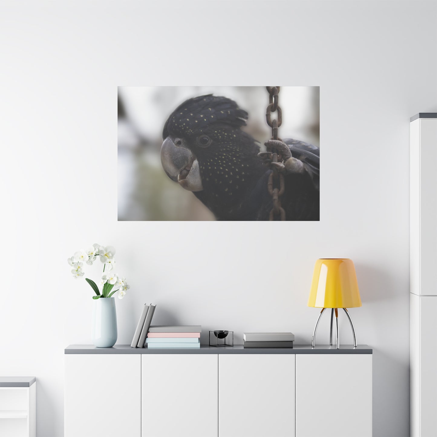 Black Bird Canvas Print