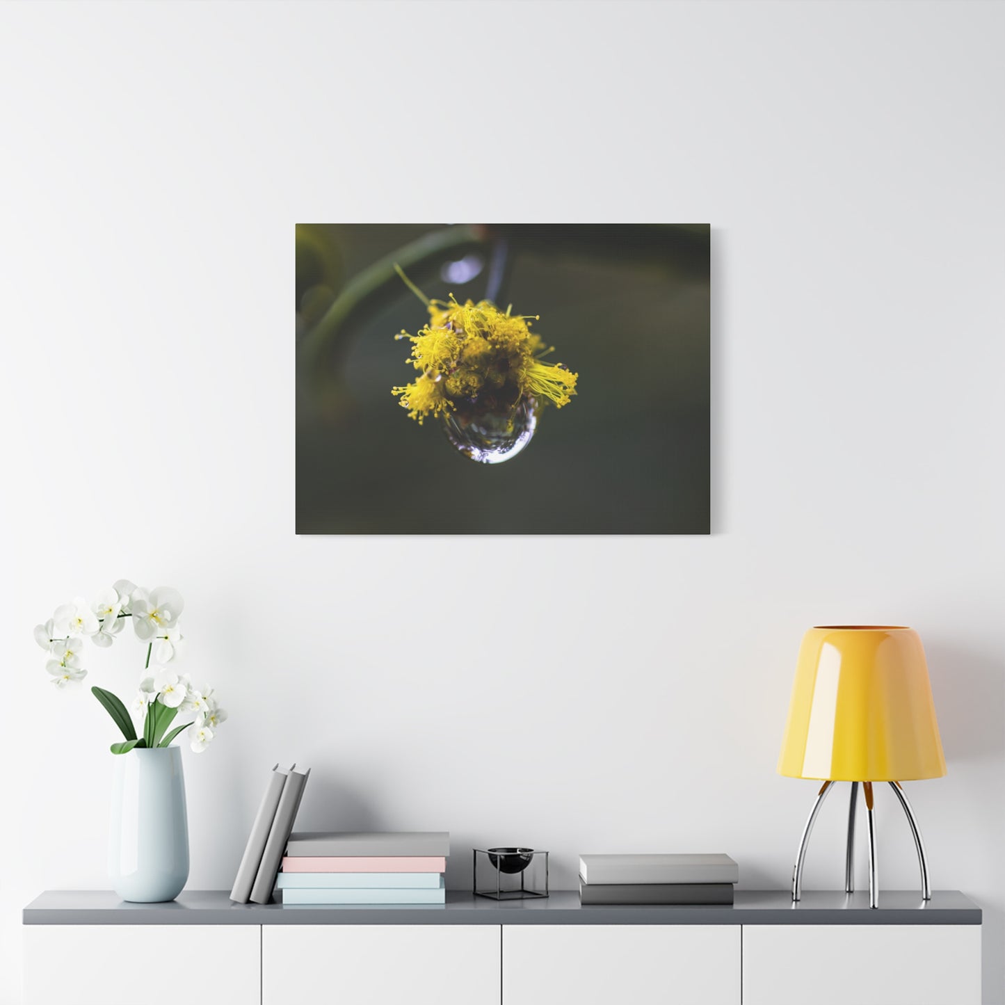 Droplets Canvas Print