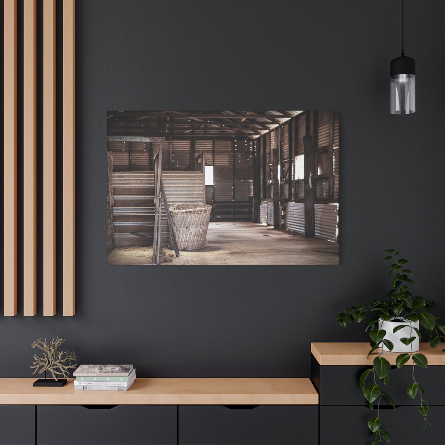 Work Shed Canvas Print