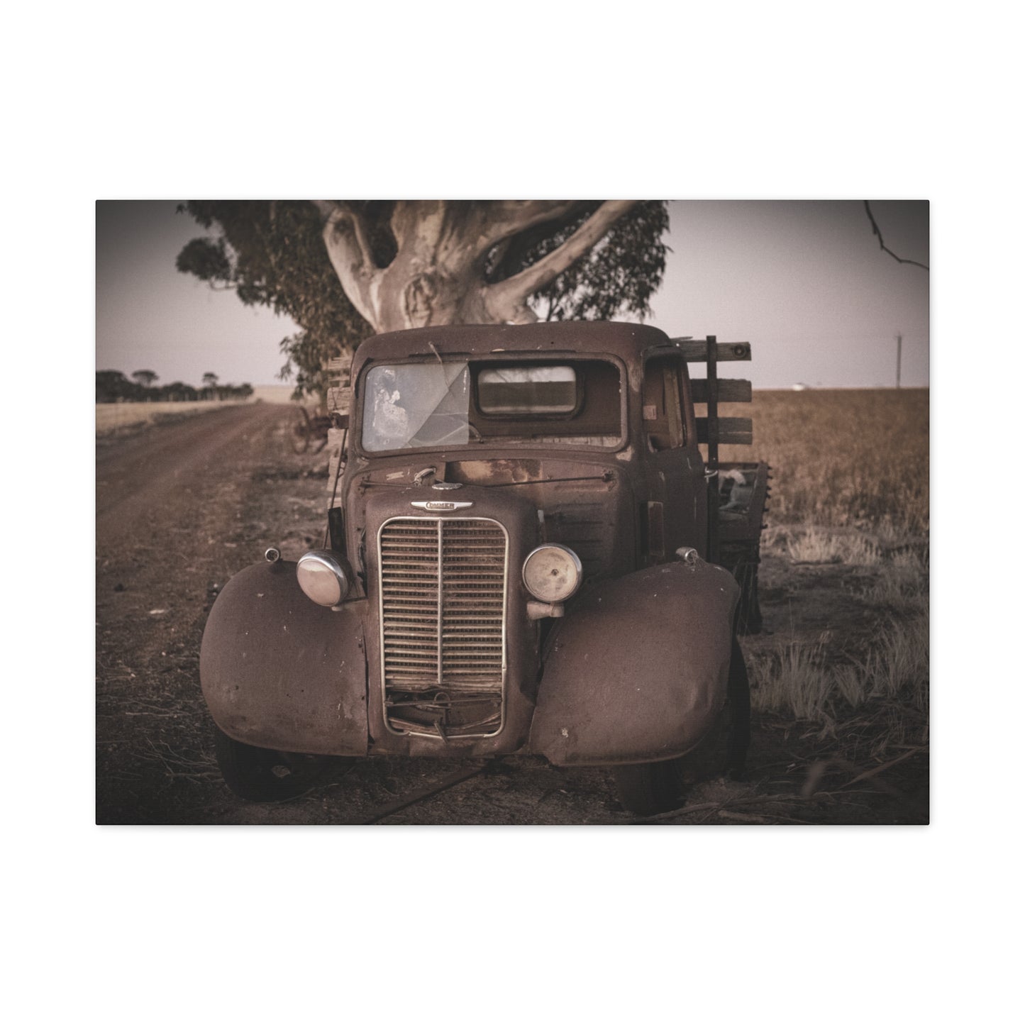 Big Rig Front Canvas Print