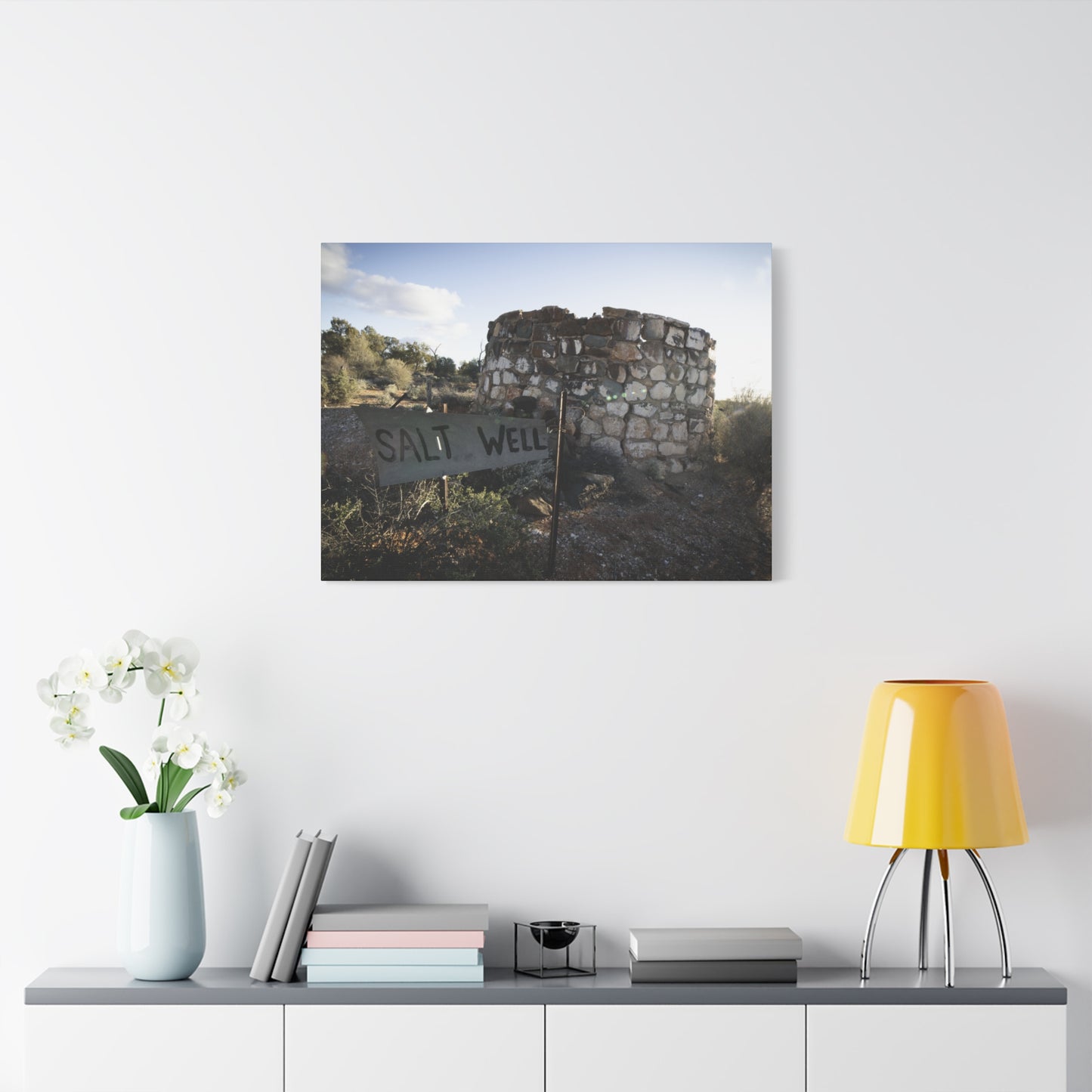 Salt Well Canvas Print